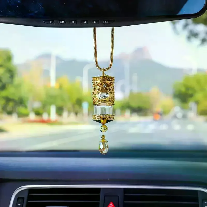 Car Accessories Perfume - 합금 자동차 방향제 홀더 – 골드