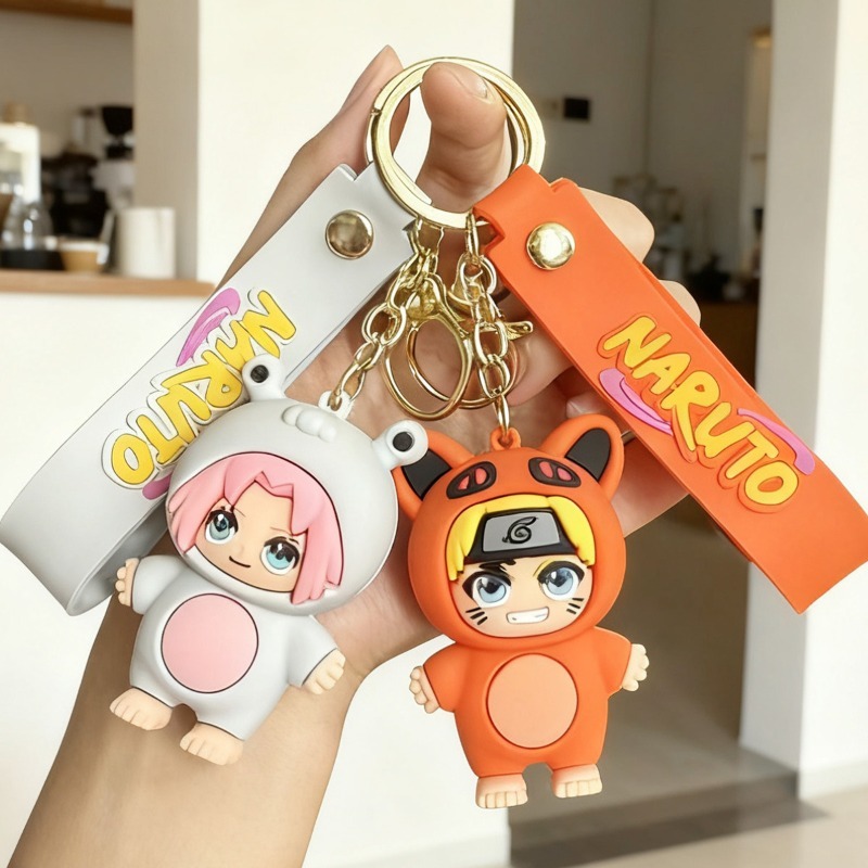 Car Accessories Japanese - 새로운 만화 나루토 Q-버전 키체인 애니메이션