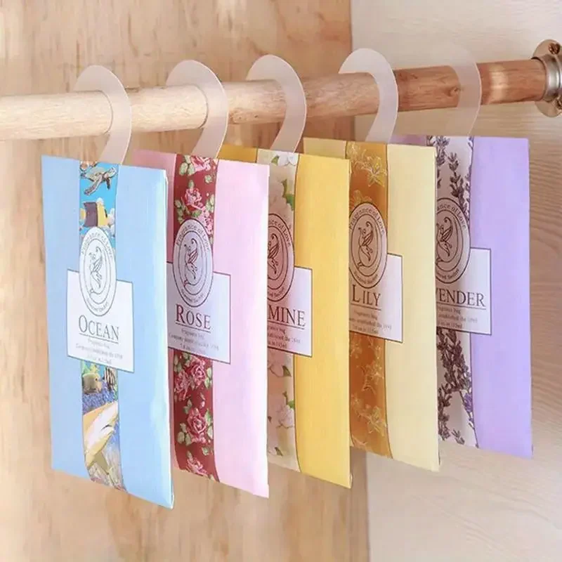 5/6pcs 냄새 향 매달려 장식 옷장 향 주머니 옷장 - Car Accessories Perfume 리뷰 및 가격