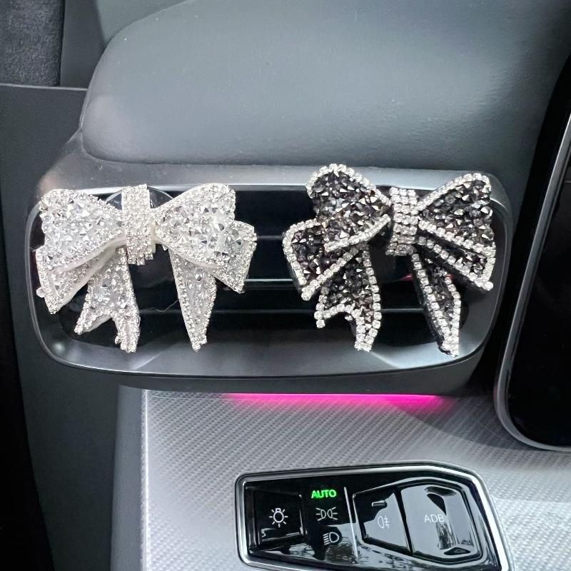 차량용 방향제 클립형 리본 에어컨 통풍구 장식 자동차  - Car Accessories Perfume 리뷰 및 가격