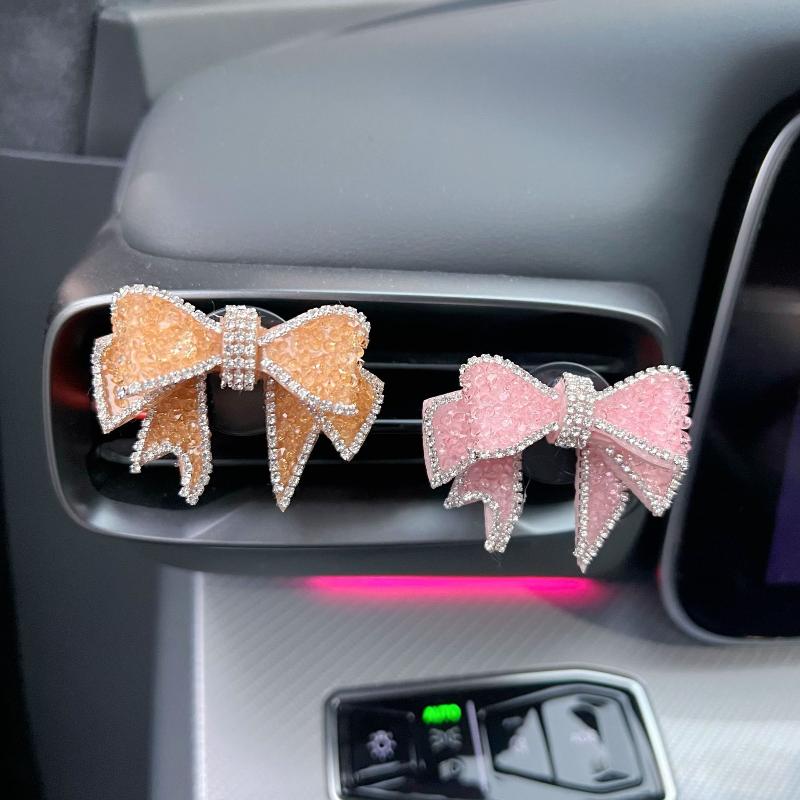 차량용 방향제 클립형 리본 에어컨 통풍구 장식 자동차  - Car Accessories Perfume 리뷰 및 가격