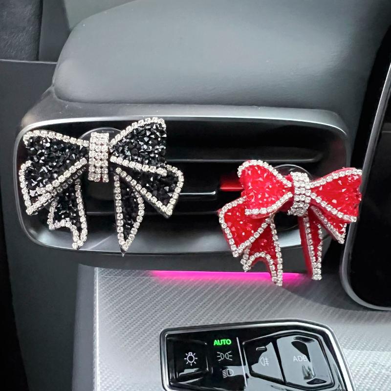 차량용 방향제 클립형 리본 에어컨 통풍구 장식 자동차  - Car Accessories Perfume 리뷰 및 가격