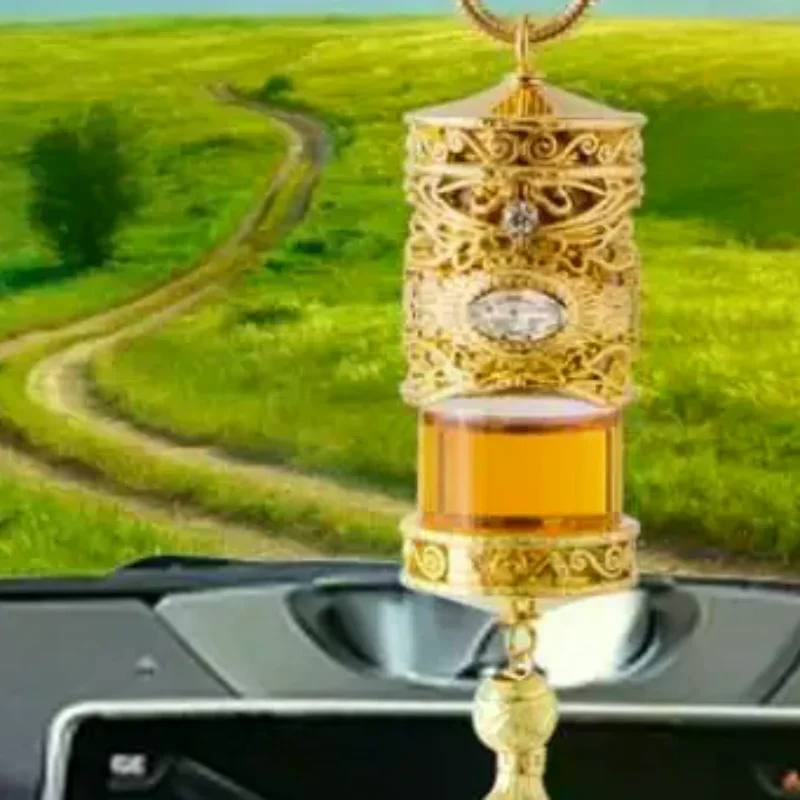 합금 자동차 방향제 홀더 – 골드 행잉 향수병 (백미러 - Car Accessories Perfume 리뷰 및 가격