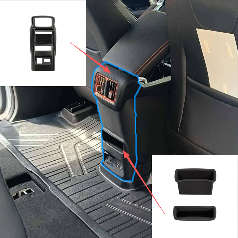 BYD 샤크 6 액세서리 후면 에어벤트 커버 팔걸이 뒤 - Car Accessories Rear 리뷰 및 가격