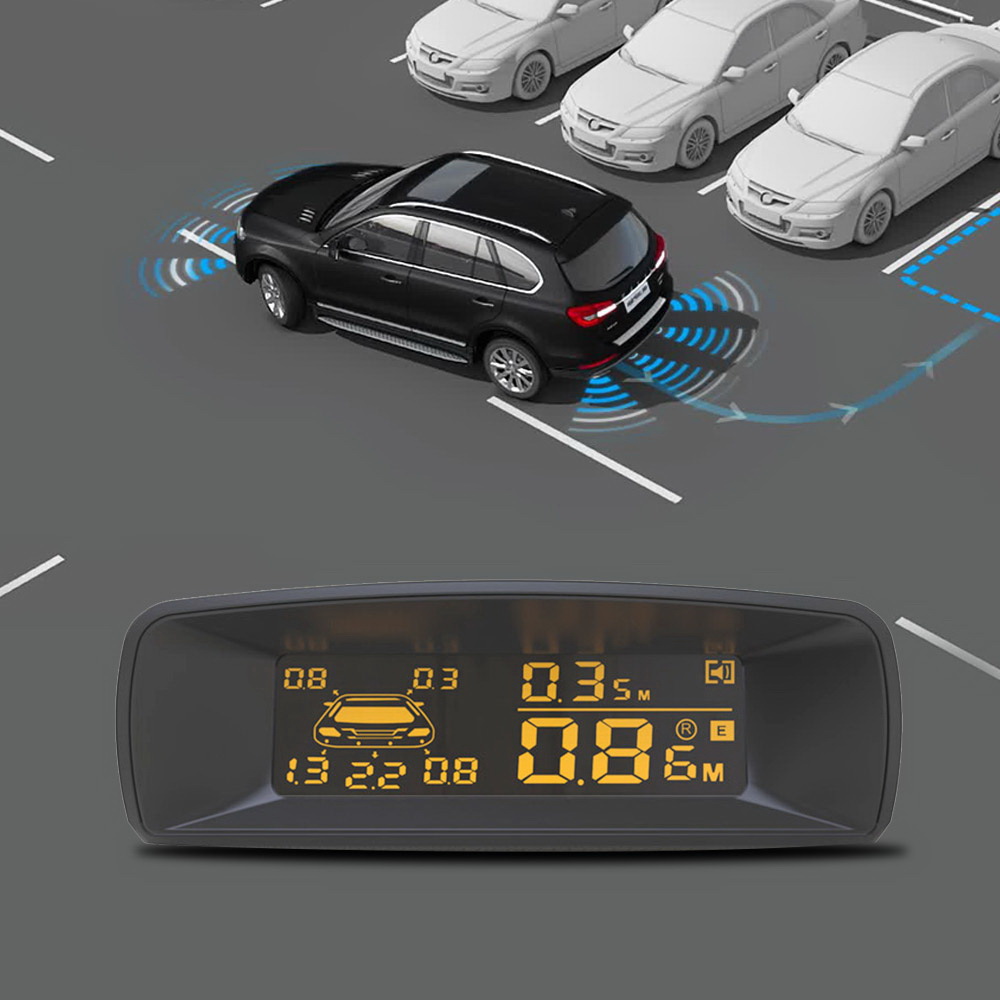 차량 자동차 8 주차 센서 시스템 역방향 백업 레이더  - Car Accessories Near Me 리뷰 및 가격