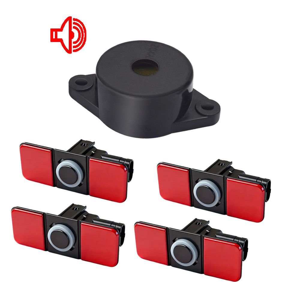 QXNY 파크트론 주차 센서 백업 레이더 플레인 4개  - Car Accessories Near Me 리뷰 및 가격