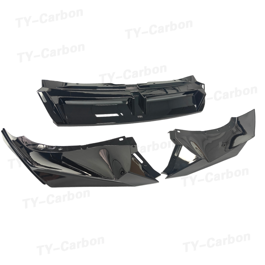 VTEN 스타일 PP 글로스 블랙 프론트 범퍼 립 스포 - Car Accessories Lipa 리뷰 및 가격