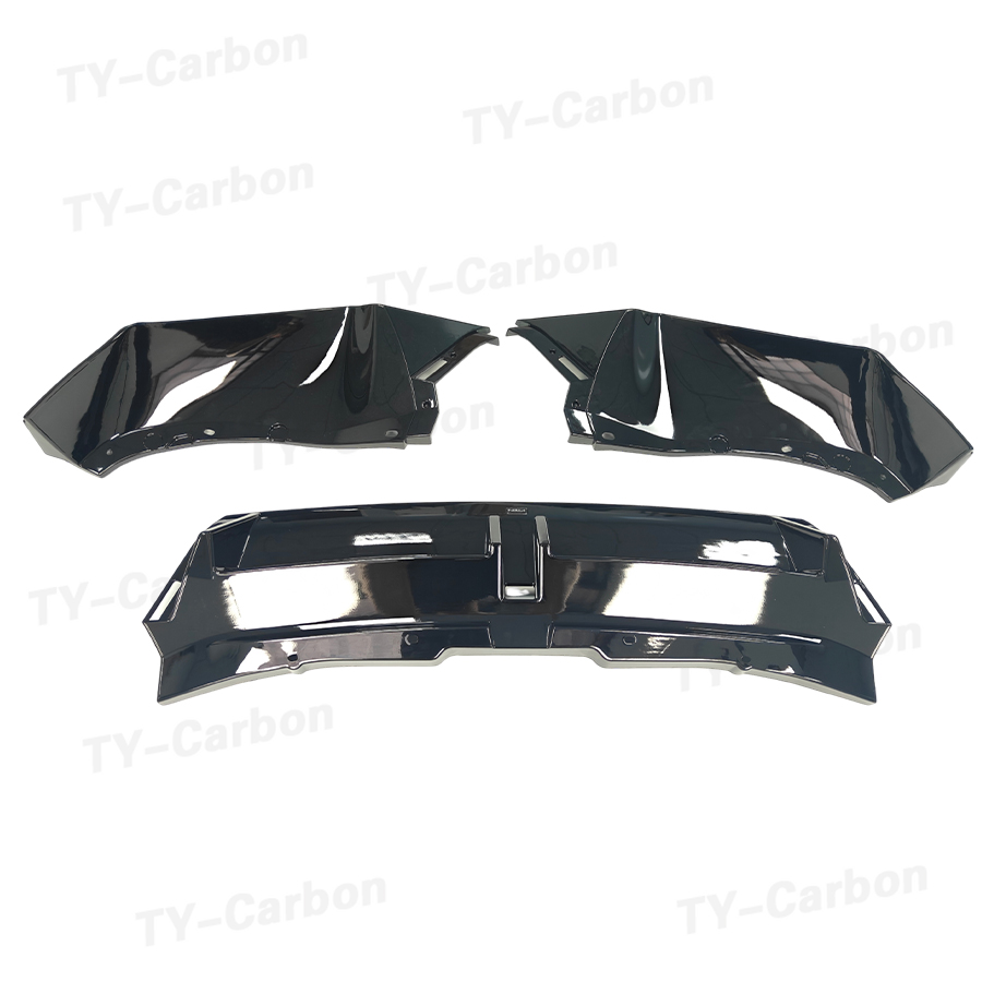 VTEN 스타일 PP 글로스 블랙 프론트 범퍼 립 스포 - Car Accessories Lipa 리뷰 및 가격