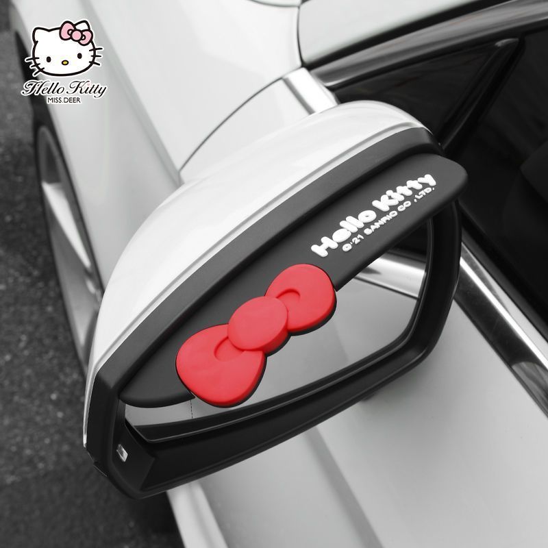 귀여운 산리오 헬로키티 디자인의 자동차용 사이드 윈도우 - Car Accessories Japanese 리뷰 및 가격