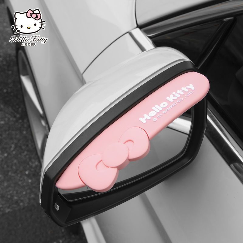 귀여운 산리오 헬로키티 디자인의 자동차용 사이드 윈도우 - Car Accessories Japanese 리뷰 및 가격