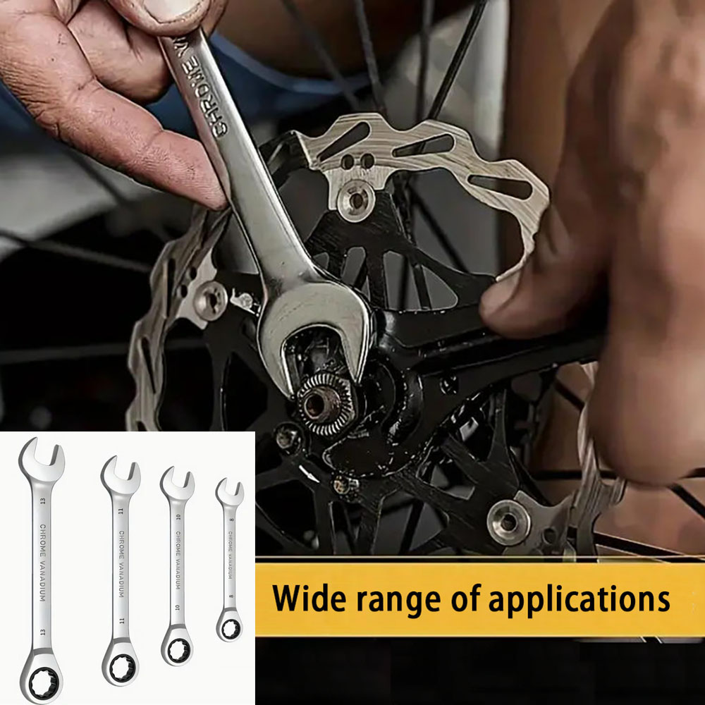 4개/세트 다기능 래칫 콤비네이션 렌치 세트 자동차 렌 - Car Accessories Job 리뷰 및 가격