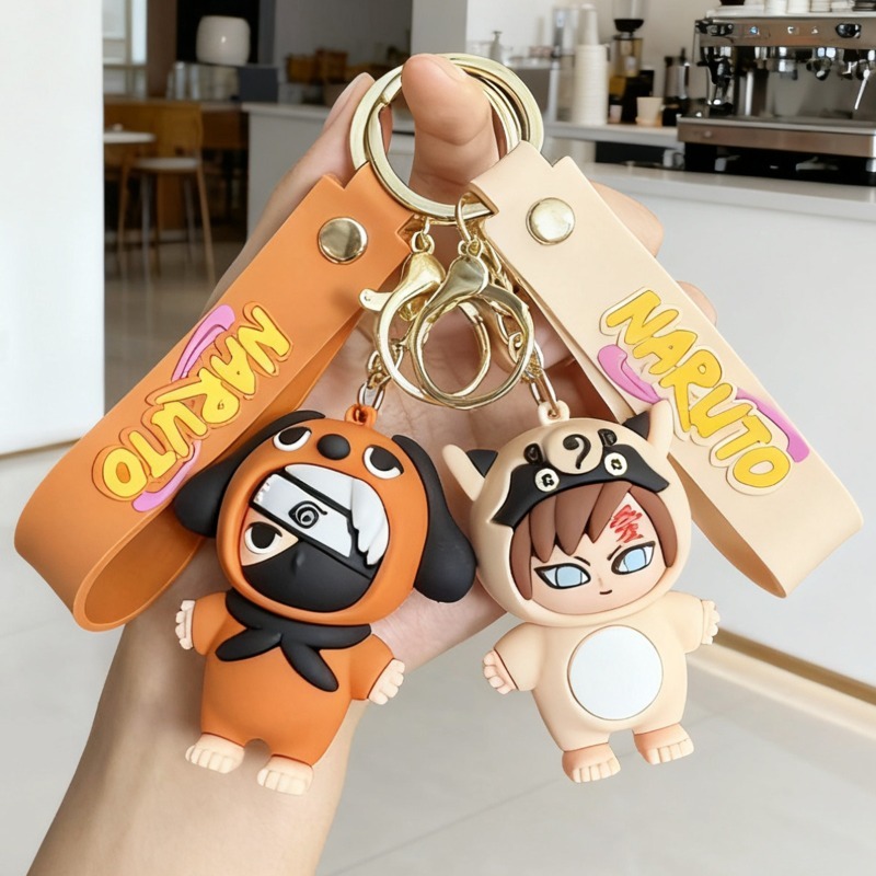 새로운 만화 나루토 Q-버전 키체인 애니메이션 캐릭터  - Car Accessories Japanese 리뷰 및 가격